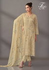 Riva By T&M Pure Silk Jari Printed Embroidery Dress Material Wholesale Online